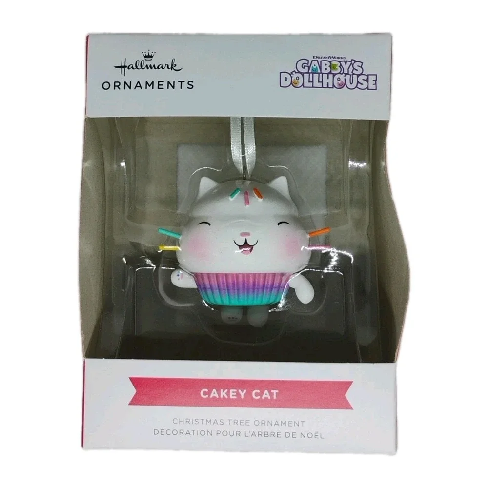 Hallmark Ornament GABBY'S DOLLHOUSE CAKEY‎ CAT 2024 New In Box NIB